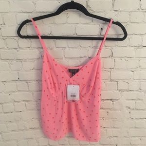 Top shop polka dot top